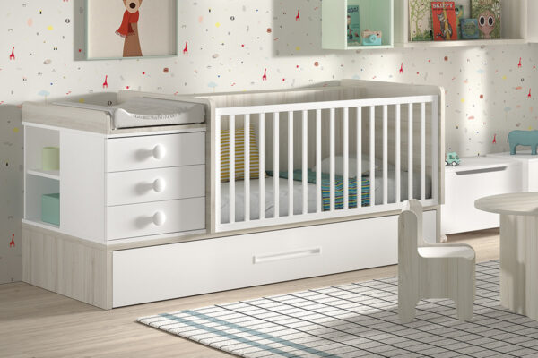 Convertible Baby Bed F314 - Bed