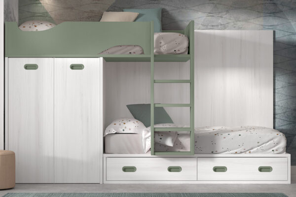 Made To Order Children's Bunk Bed F820 - Bed