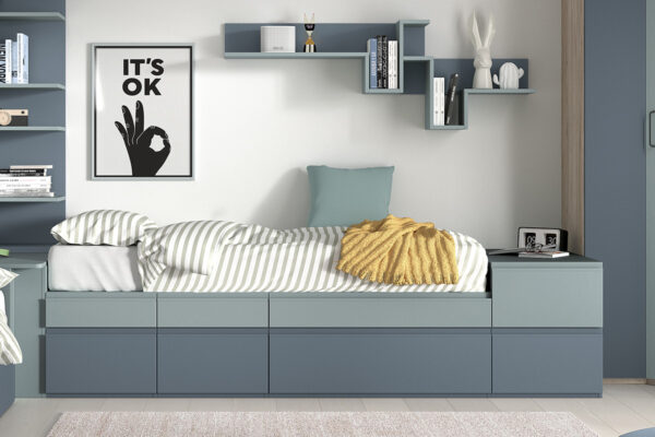 Teenage bed F834 - Bed