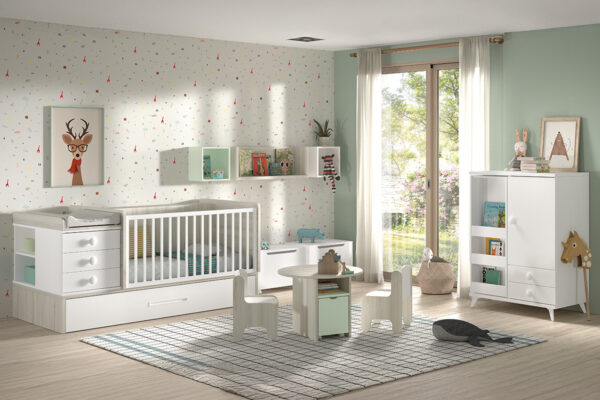Convertible Baby Bed - F314