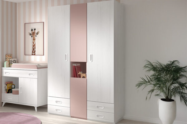Convertible Baby Bed F315 - Wardrobe