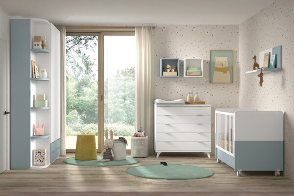 Convertible Baby Bed F316 - Wardrobe