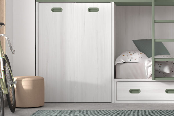 Made To Order Children's Bunk Bed F820 - Wardrobe