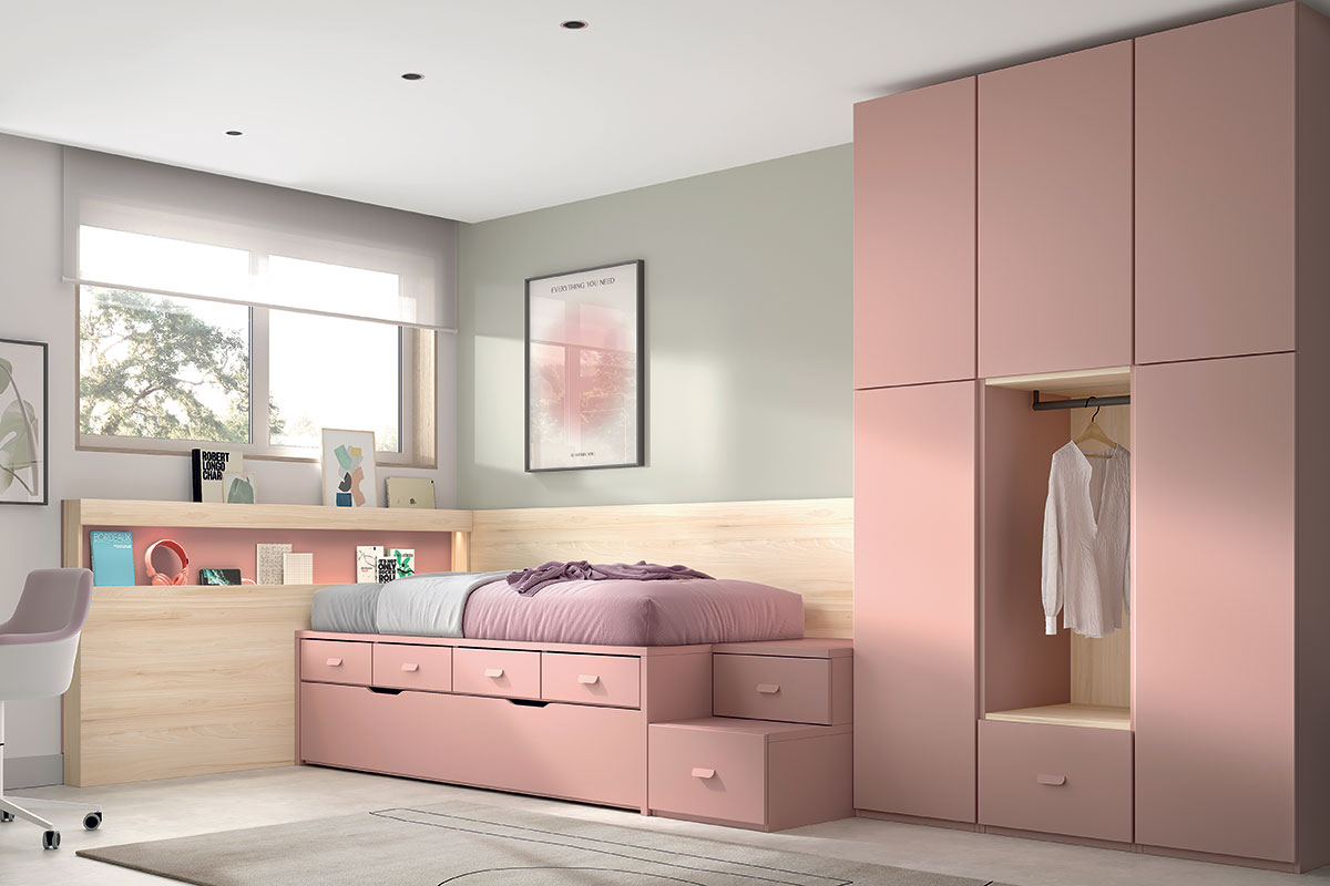 Roséline Elevated Teen Bed