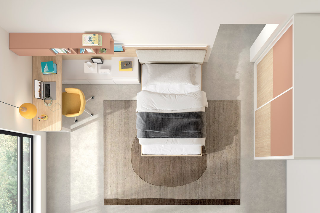 Nomad Pearl Teen Bed with Desk – Image 5