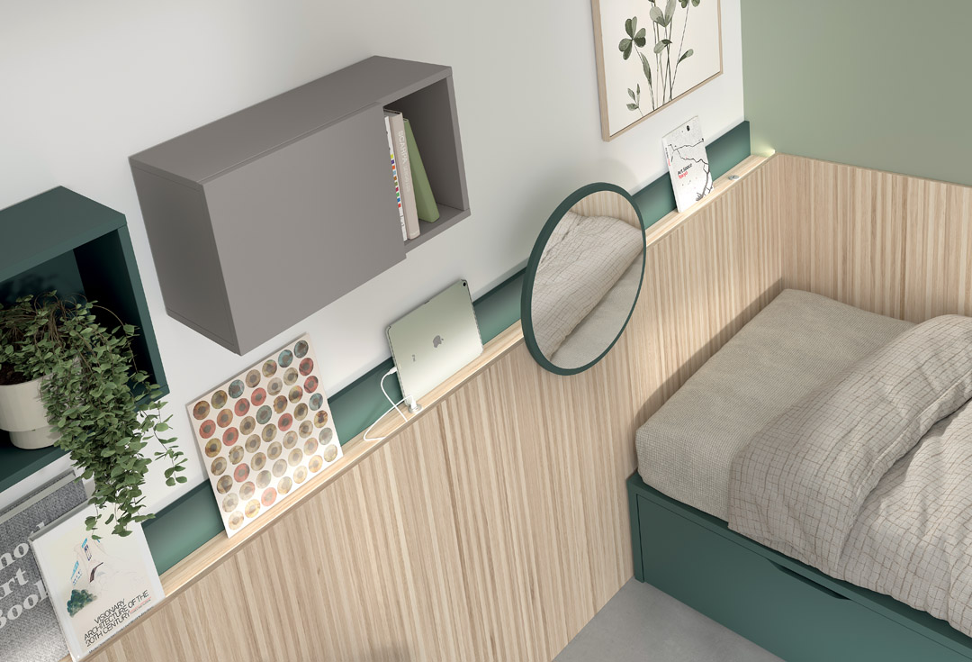 Alpino Lift Storage Teen Bed - Image 3