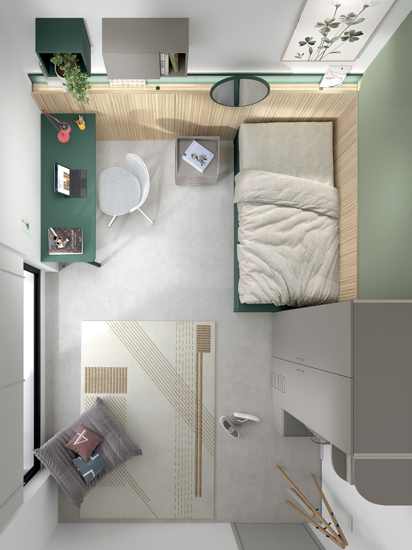 Alpino Lift Storage Teen Bed - Image 7