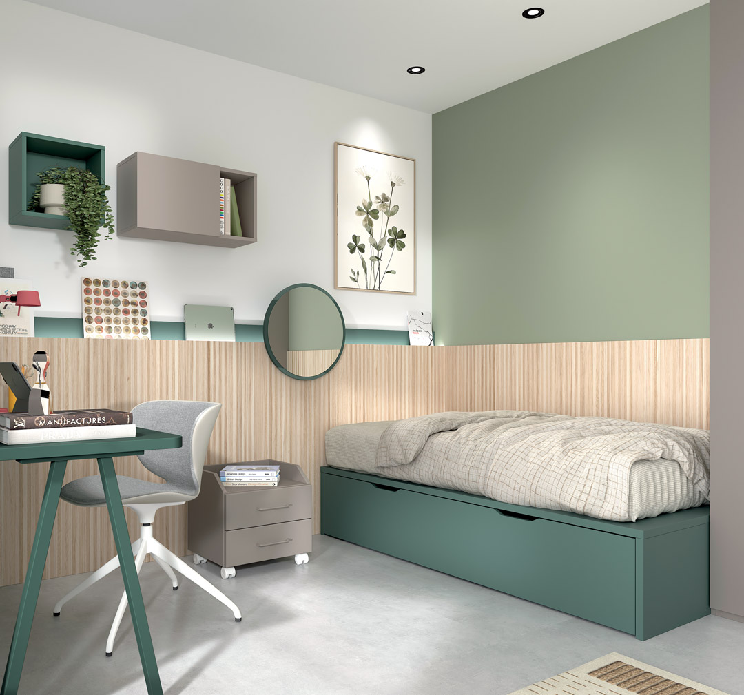 Alpino Lift Storage Teen Bed - Image 2