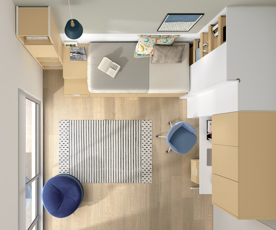 Caramelo Studio Teen Storage Bed - Image 6