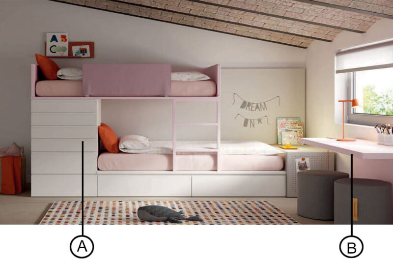 Bunk Bed Literas 38-43 - Image 2