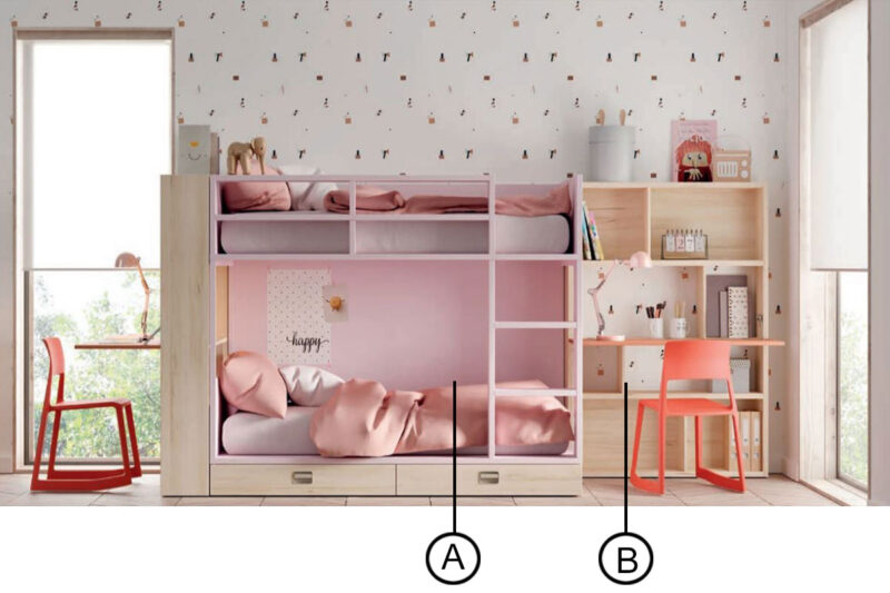 Bunk Bed Literas 52-55 - Image 3